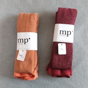 NWT MP Denmark Glittery Tights Size 160cm